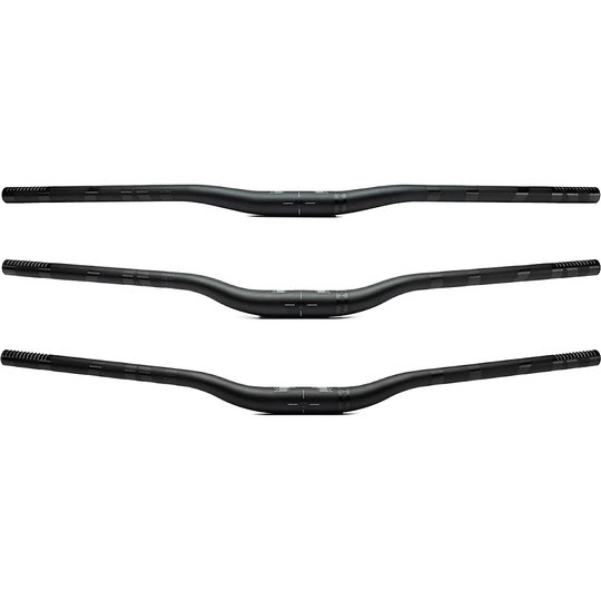 Nukeproof Horizon V2 Alloy Riser Handlebar (35mm) - Black - Silver - 35.0mm, Black - Silver