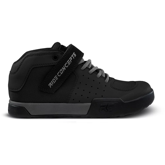 Ride Concepts Wildcat MTB Shoes 2019 - UK 12} - Black-Charcoal, Black-Charcoal
