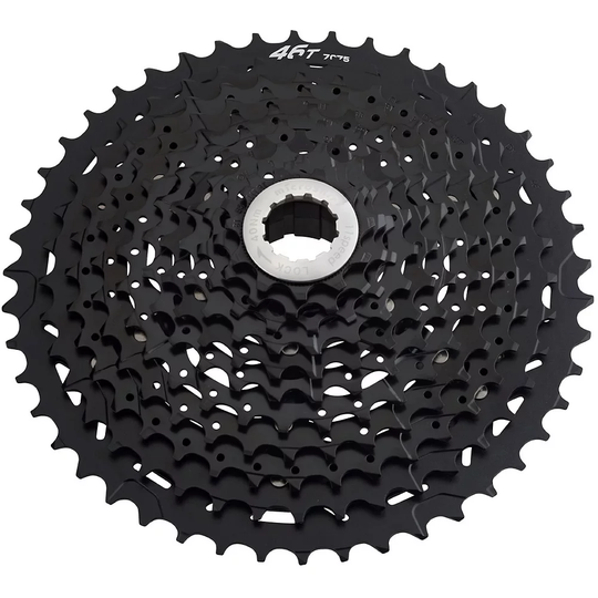 microSHIFT XCD 11 G113 11 Speed Cassette - Black - 11-46t}, Black