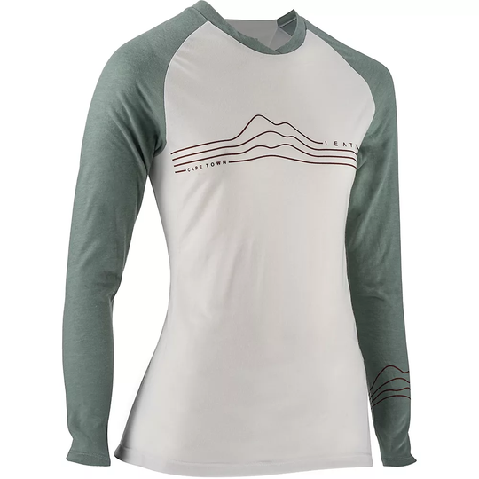 Leatt Women's MTB AllMtn 3.0 Jersey 2023 - XXL} - Pistachio, Pistachio