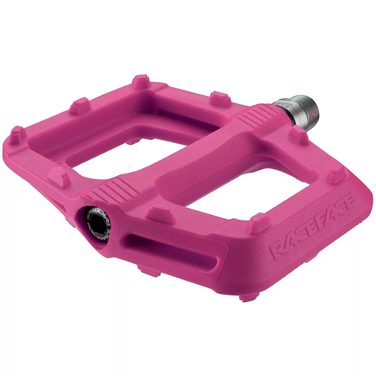 Race Face Ride Mountain Bike Pedals - Magenta, Magenta