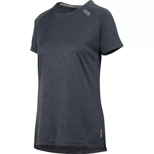 IXS Women's Flow X Jersey - XXL} - Black, Black