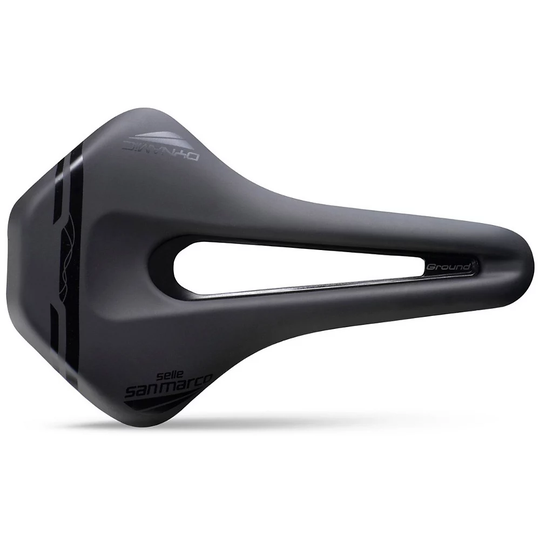 Selle San Marco GrouND Dynamic Saddle - Narrow - Black, Black
