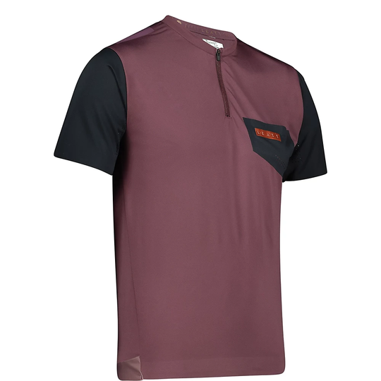 Leatt MTB Trail 3.0 Jersey - XL} - Malbec, Malbec