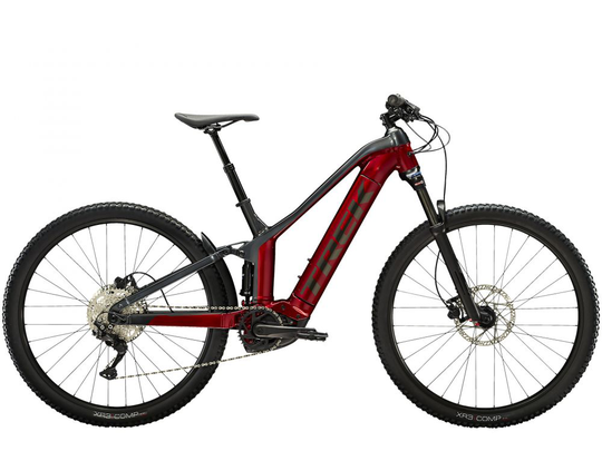 Trek Powerfly FS 4 500 2022 - Crimson / Lithium Grey XL