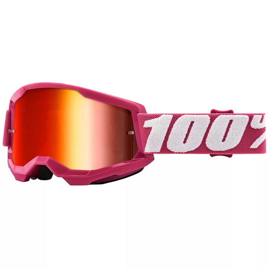 100% Strata 2 MTB Goggles - Pink, Pink