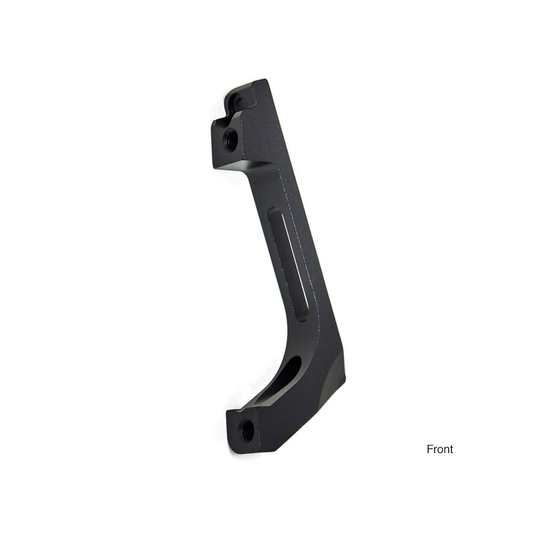 Clarks Anodised Flat to Post Mount Adaptor - Rear - Black, Black