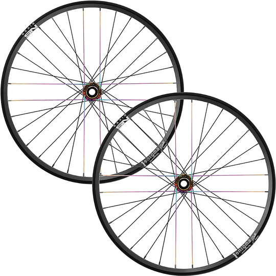 NS Bikes Enigma Rock MTB Wheelset - 20mm/157x12mm - Oilslick, Oilslick