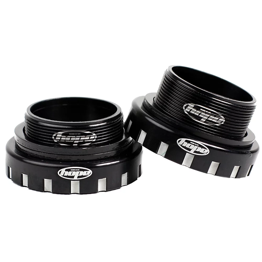 Hope Threaded 30mm MTB Bottom Bracket - 68/73mm - English Thread} - Black, Black