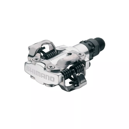 Shimano M520 SPD MTB Pedals - Silver, Silver