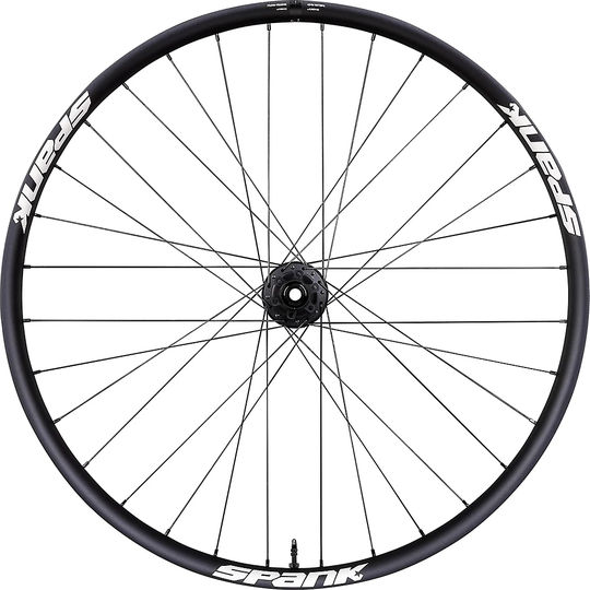 Spank OOZY Trail 395+ Rear MTB Wheel - 148mm XD - Black, Black