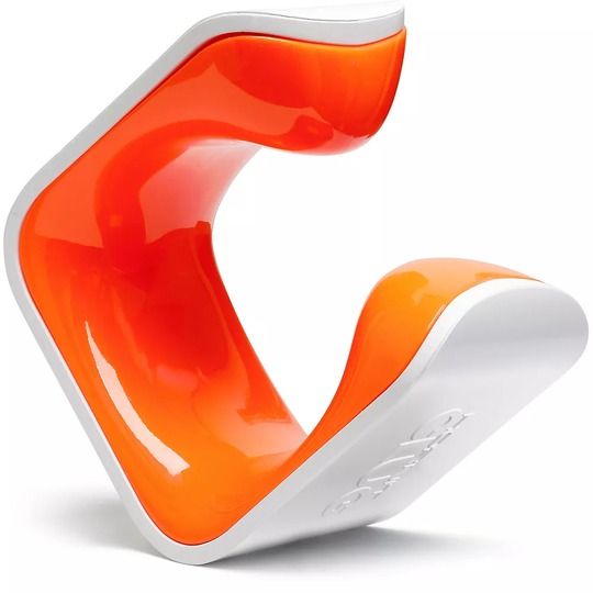 Hornit CLUG Plus Bike Holder - 2.75 - 3.2} - White - Orange - 2.75" - 3.2"}, White - Orange