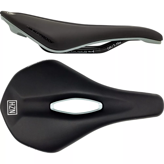Nukeproof Horizon Enduro Saddle - Black - Silver, Black - Silver