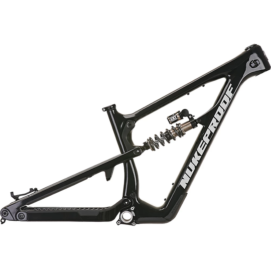 Nukeproof Mega 297 Carbon Frame (EXT Shock) - Black - XL}, Black
