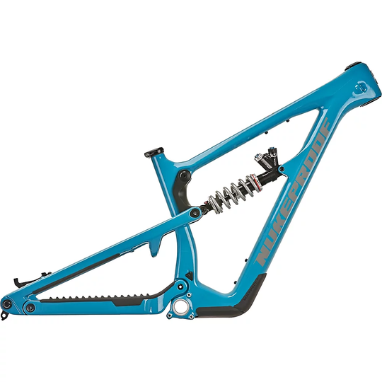 Nukeproof Mega 297 Carbon MTB Frame (Push Shock) - Teal - XXL}, Teal