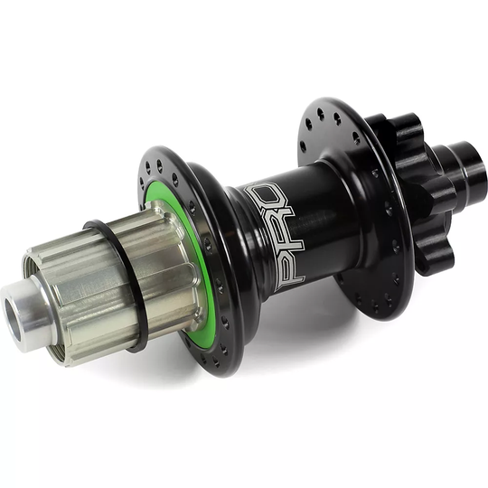 Hope Pro 4 Mountain Bike Rear Hub - 32h - 142mm x 12mm Axle - Black, Black