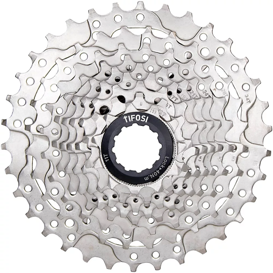 Tifosi HG 9 Speed Cassette - Silver - 11-34t}, Silver