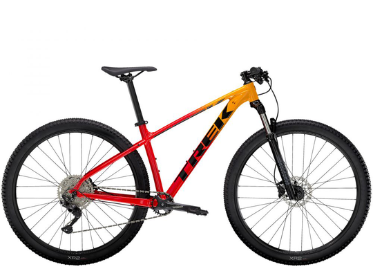 Trek Marlin 7 2023 Gen 2 - Marigold to Radioactive Red Fade XS