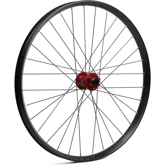 Hope Fortus 35 Mountain Bike Front Wheel - 15 x 110mm Boost - Red, Red