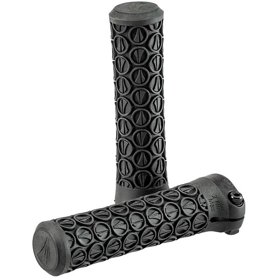 SDG Slater Jr Lock On MTB Handlebar Grips - 115mm} - Black, Black