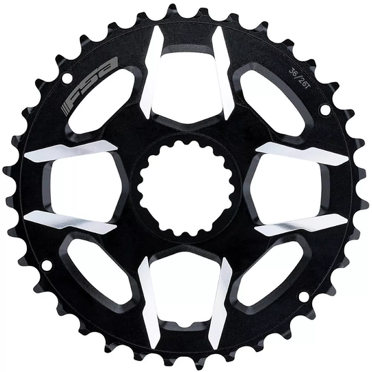 FSA K-Force Modular MTB Chain Ring - Black - 38.28t}, Black