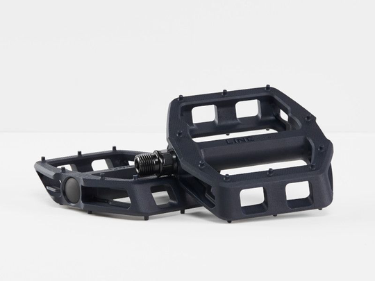 Bontrager Line Comp Flat Pedal Set - Black Satin