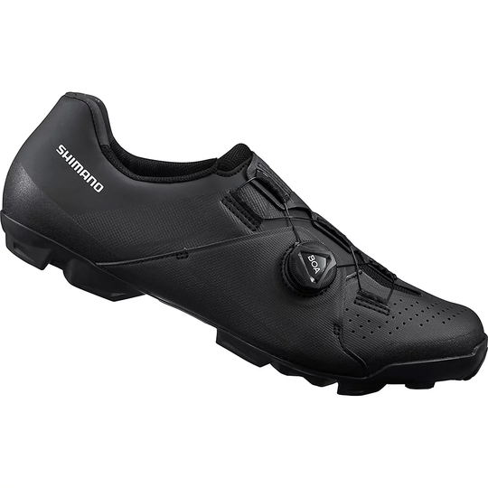 Shimano XC3 SPD MTB Shoes (Wide) 2023 - EU 42} - Black, Black