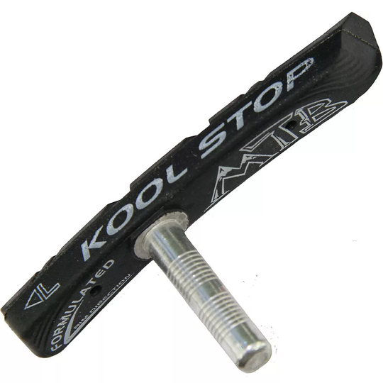Kool Stop MTB Contoured V-Brake Pads - Black - V-Brake}, Black
