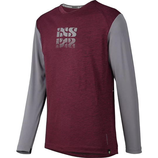 IXS Kids Trigger X Long Sleeve Jersey 2022 - M} - Raisin Graphite, Raisin Graphite