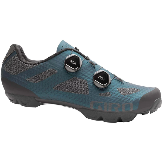 Giro Sector MTB Cycling Shoes - EU 43} - Harbour Blue Ano, Harbour Blue Ano