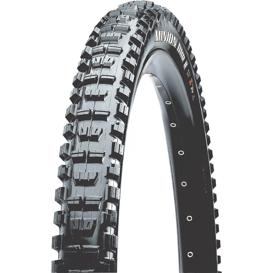 Maxxis Minion DHR II MTB Tyre (3C-EXO-TR) - Folding Bead - Black, Black