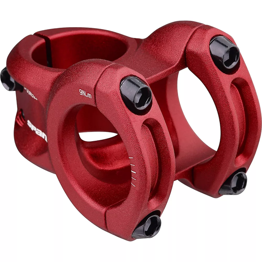 Spank SPOON 318 Mountain Bike Stem - Red - Length: 43mm}, Red