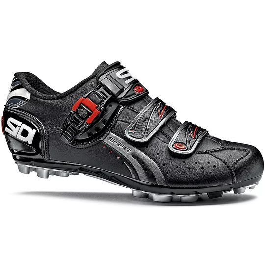 Sidi Dominator 5 Fit MTB SPD Shoes 2016 - EU 43} - Black - Black, Black - Black