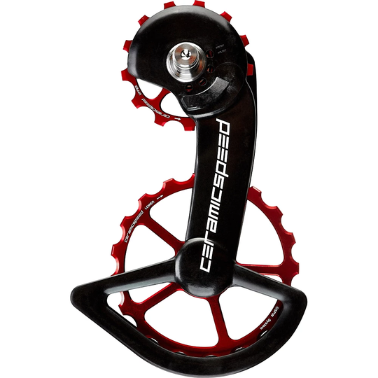CeramicSpeed OSPW System Shimano R9200-R8100 - Short Cage - Red, Red