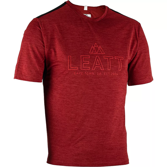 Leatt MTB Trail 1.0 Jersey 2023 - XS} - Lava, Lava