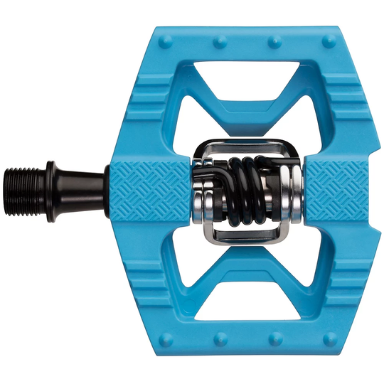 crankbrothers Doubleshot 1 Clipless MTB Pedals - Blue, Blue