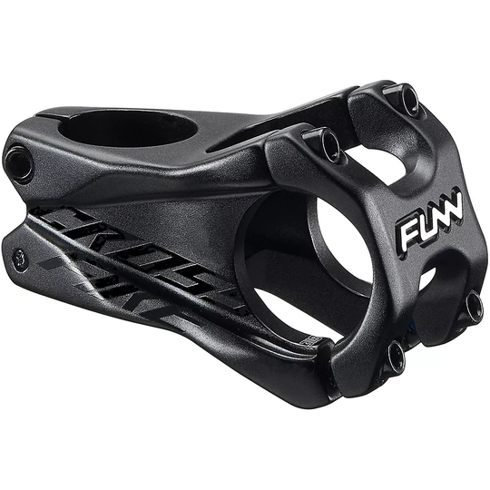 Funn Crossfire Stem - Black - 1.1/8"}, Black