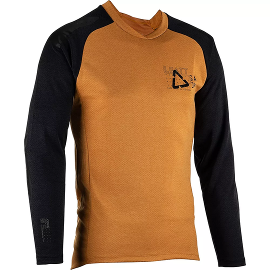 Leatt MTB AllMtn 5.0 Jersey 2023 - XS} - Rust, Rust