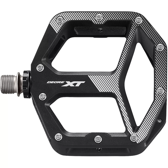 Shimano XT M8140 Mountain Bike Pedals - S/M} - Black, Black