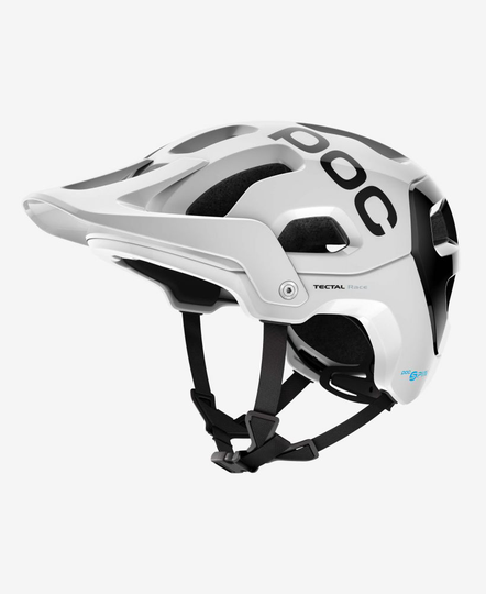 POC Tectal Race Spin - Hydrogen White/Uranium Black M-L