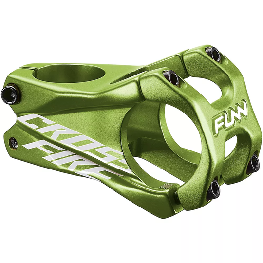Funn Crossfire Stem - Green - 1.1/8"}, Green