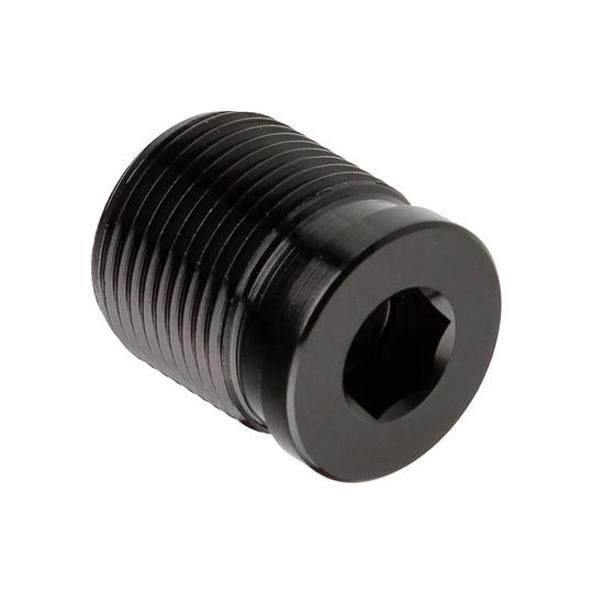 Sixpack Racing Vertic Clipless Flat MTB Pedal End Cap - Black, Black
