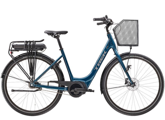 Trek District+ 1C Lowstep 500Wh 2023 - Dark Aquatic M