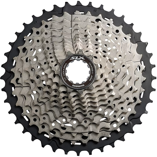 Shimano SLX M7000 11 Speed Cassette (11-42t) - Silver - 11-42t}, Silver