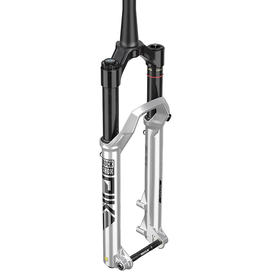 RockShox Pike Ultimate Charger 3 RC2 Fork - 140mm Travel - Silver, Silver