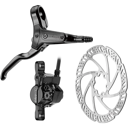 Tektro HD-M285 J-Kit Disc Brake - 1350mm IS J-Kit - Black, Black