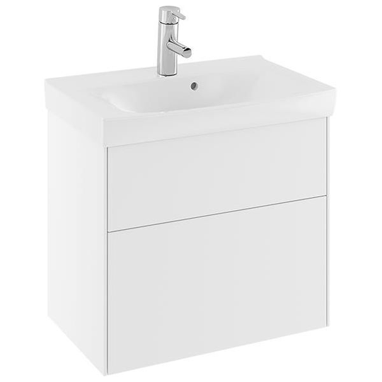 Ifö Sense SUS Compact Allaskaappi 60 cm, 2 laatikkoa, valkoinen