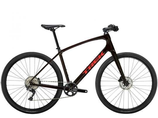 Trek FX Sport 5 2023 - Red Carbon Smoke M