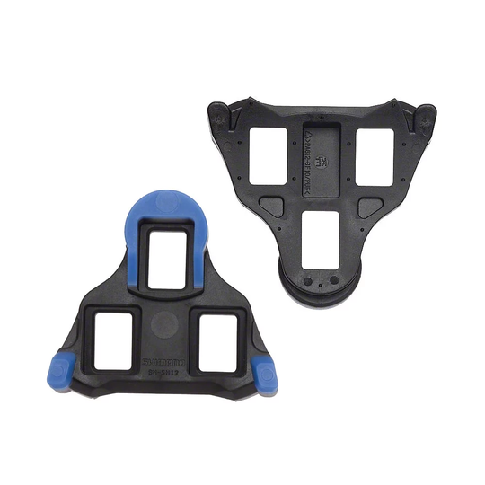 Shimano SH12 SPD-SL Cleats - Black - Blue - For Dura-Ace 9000 Pedals}, Black - Blue