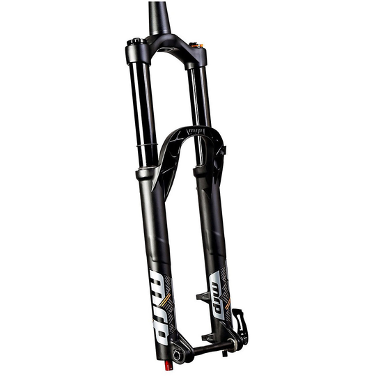 MRP Ribbon Air Fork - Black - Travel: 150mm Offset: 44mm}, Black